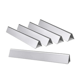 Hongso 7636 flavorizer bars front view; durable stainless steel for Weber Spirit.