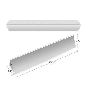 Hongso 7636 flavorizer bars left side view; protects burners during grilling.