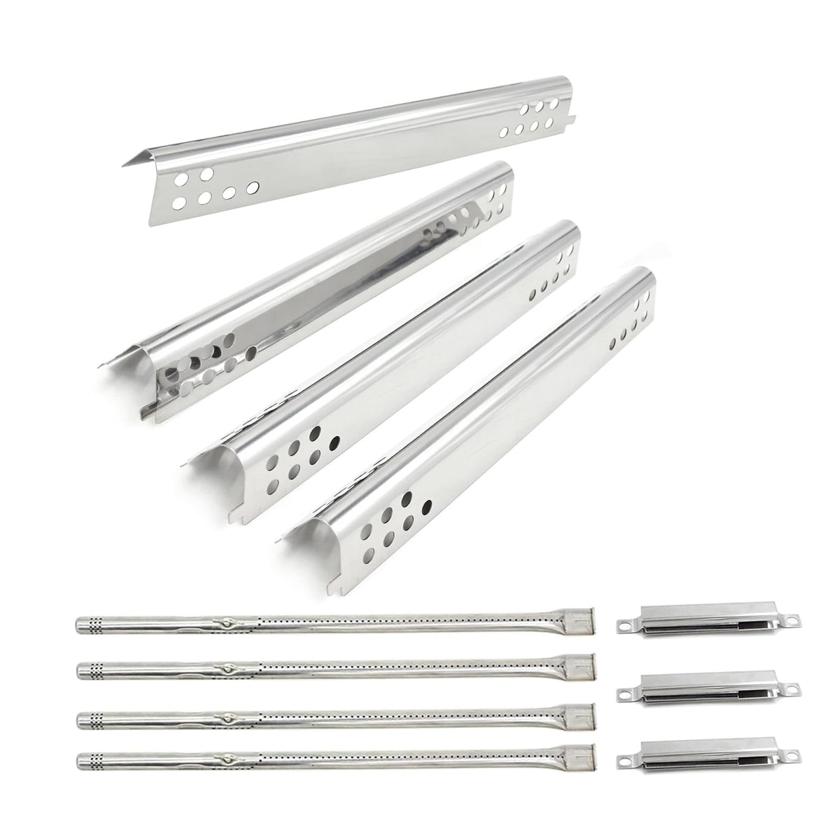 Hongso burner kit for Char-Broil Performance 4-Burner with even heat.
