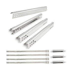 Hongso burner kit for Char-Broil Performance 4-Burner with even heat.