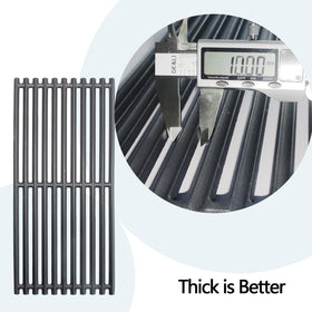 Hongso coated grates are easy to clean after grilling sessions.