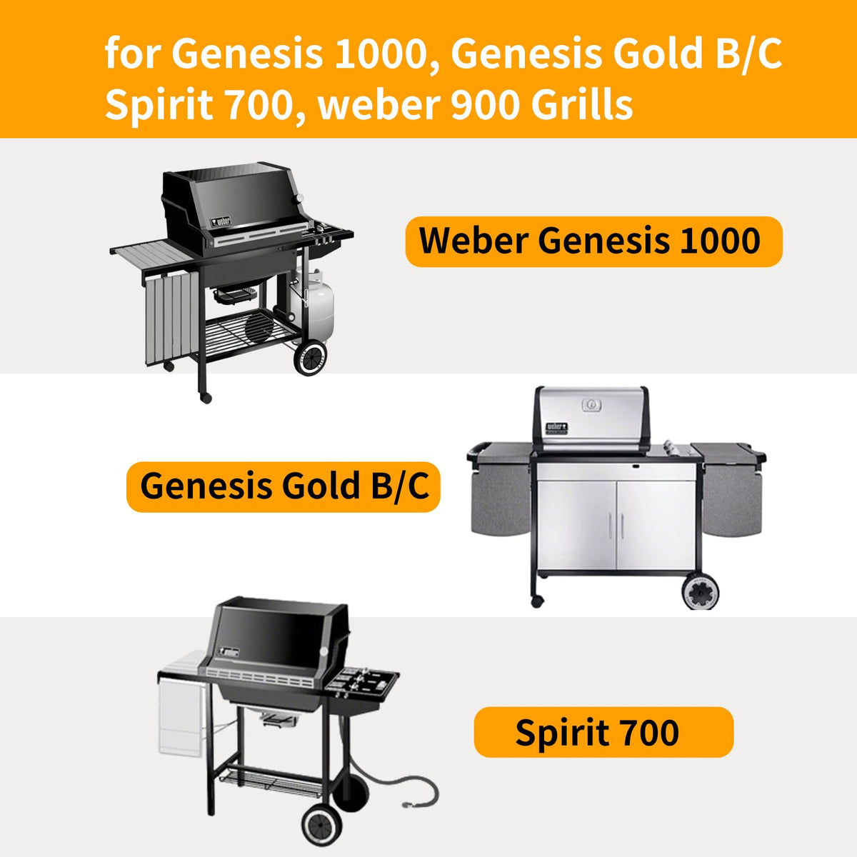 Hongso cast iron grates compatible with Nexgrill models, broad grilling compatibility.