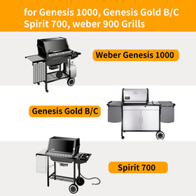 Hongso cast iron grates compatible with Nexgrill models, broad grilling compatibility.
