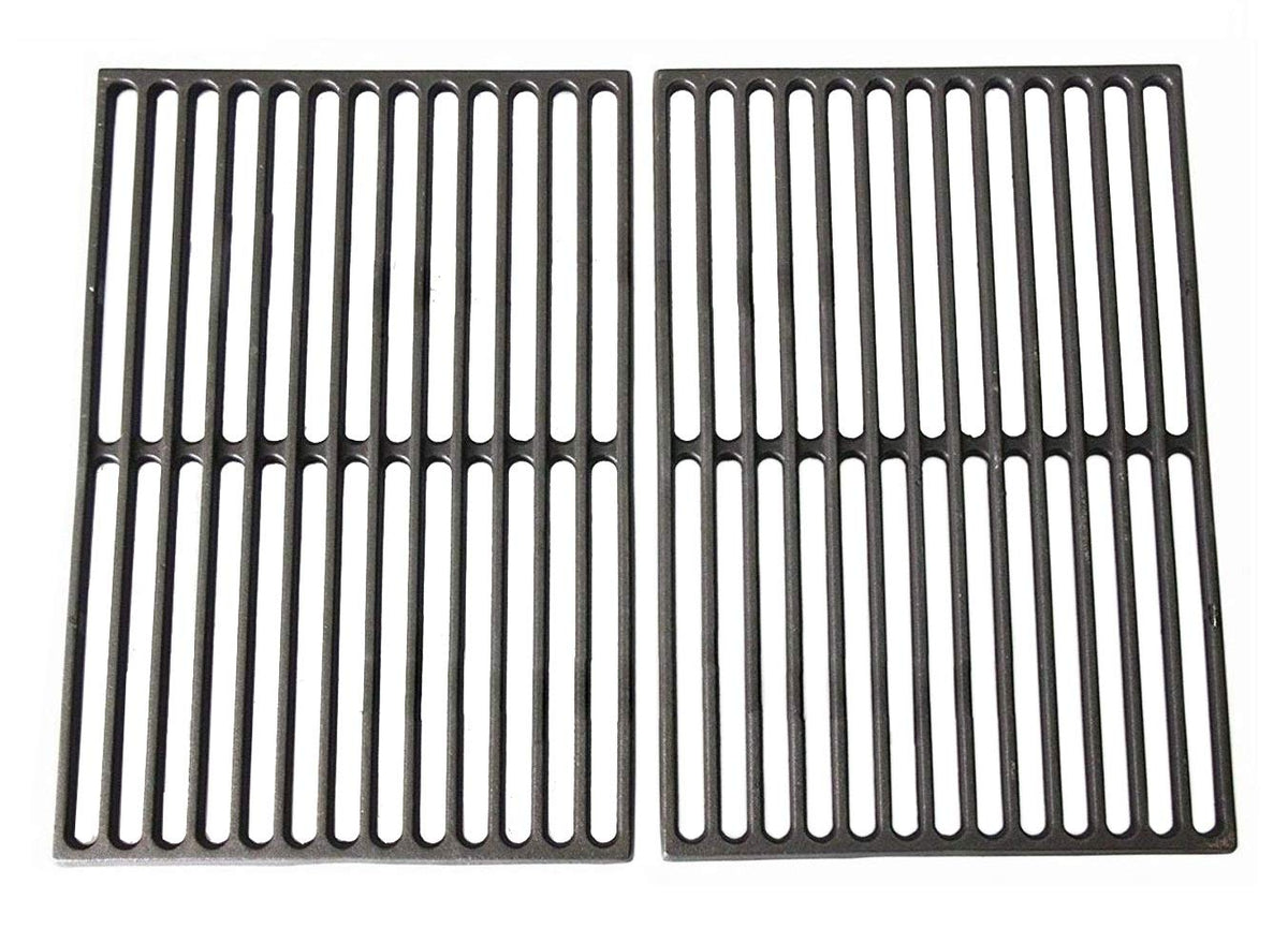Hongso cast iron grill grates for Weber Spirit 300 series, durable heat retention for even searing.