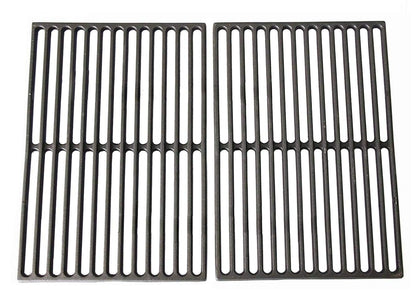 Hongso cast iron grill grates for Weber Spirit 300 series, durable heat retention for even searing.