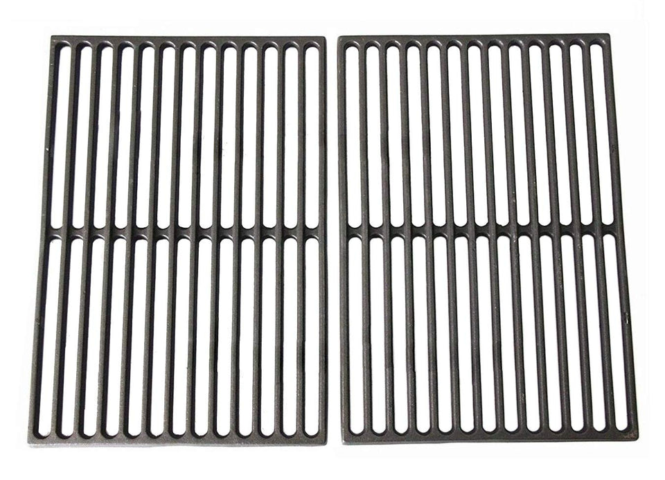 Hongso cast iron grill grates for Weber Spirit 300 series, durable heat retention for even searing.
