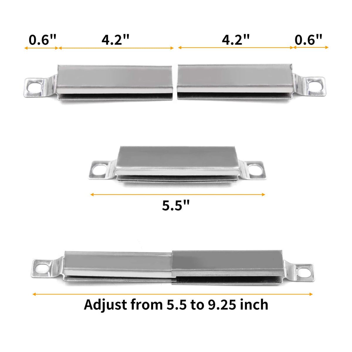 Hongso Charbroil four-burner crossover tubes, optimized airflow for uniform heat distribution across grates.