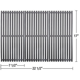 Hongso grate fits Charbroil Tru-Infrared 3-burner models for compatibility.