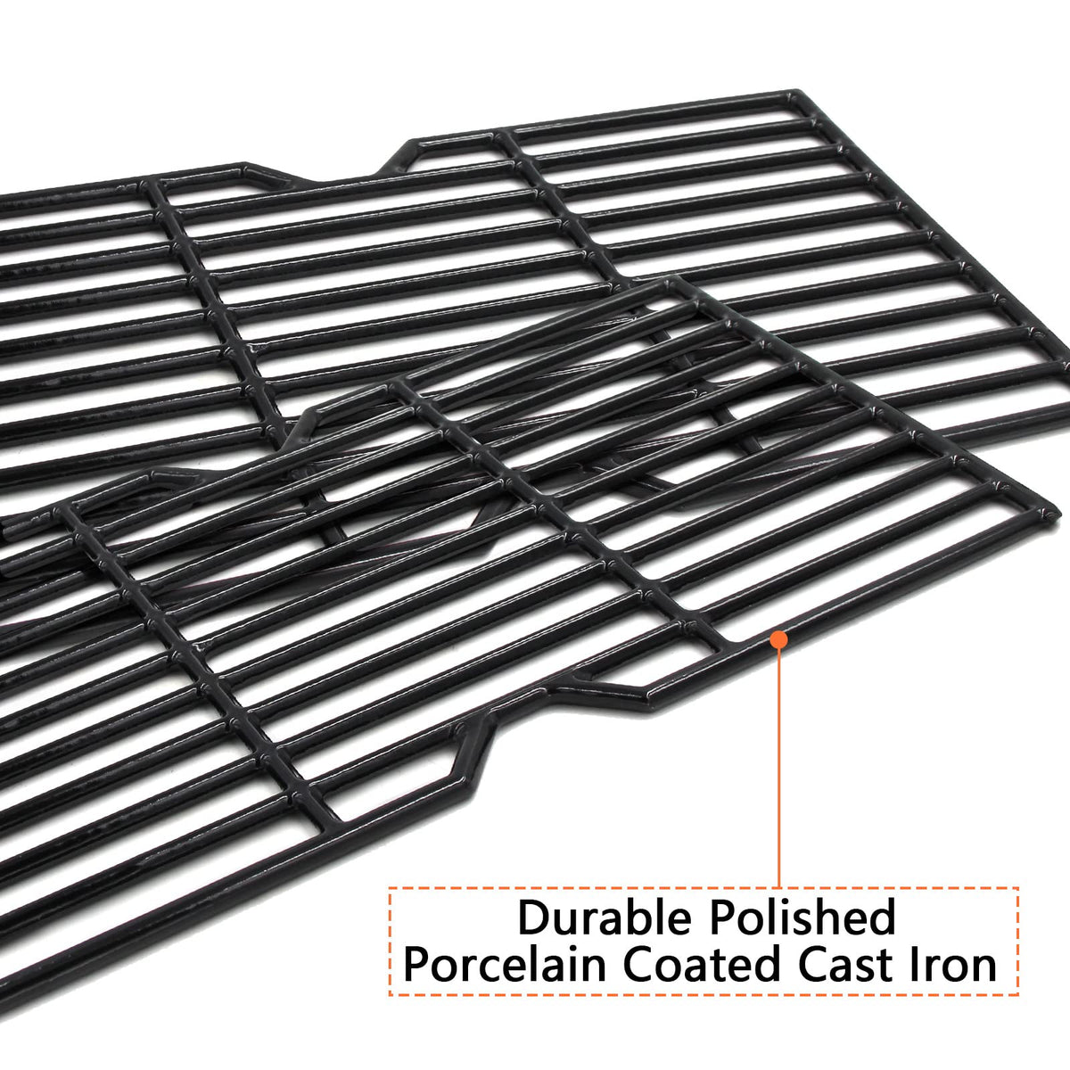 Hongso 16-7/8 inch grate demonstrates compatibility with Kenmore, Thermos, Master Chef models.