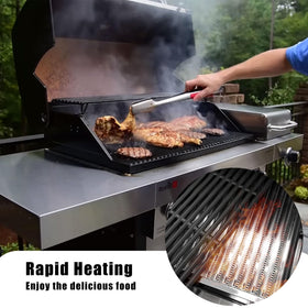 Hongso easy-to-measure parts ensure proper replacement compatibility with original grills.