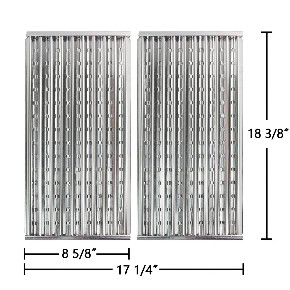Hongso stainless steel emitter grates for Char-Broil Tru-Infrared 2-Burner
