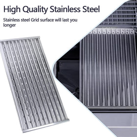 Hongso grate set compatible with pre-2015 Char-Broil Tru-Infrared models