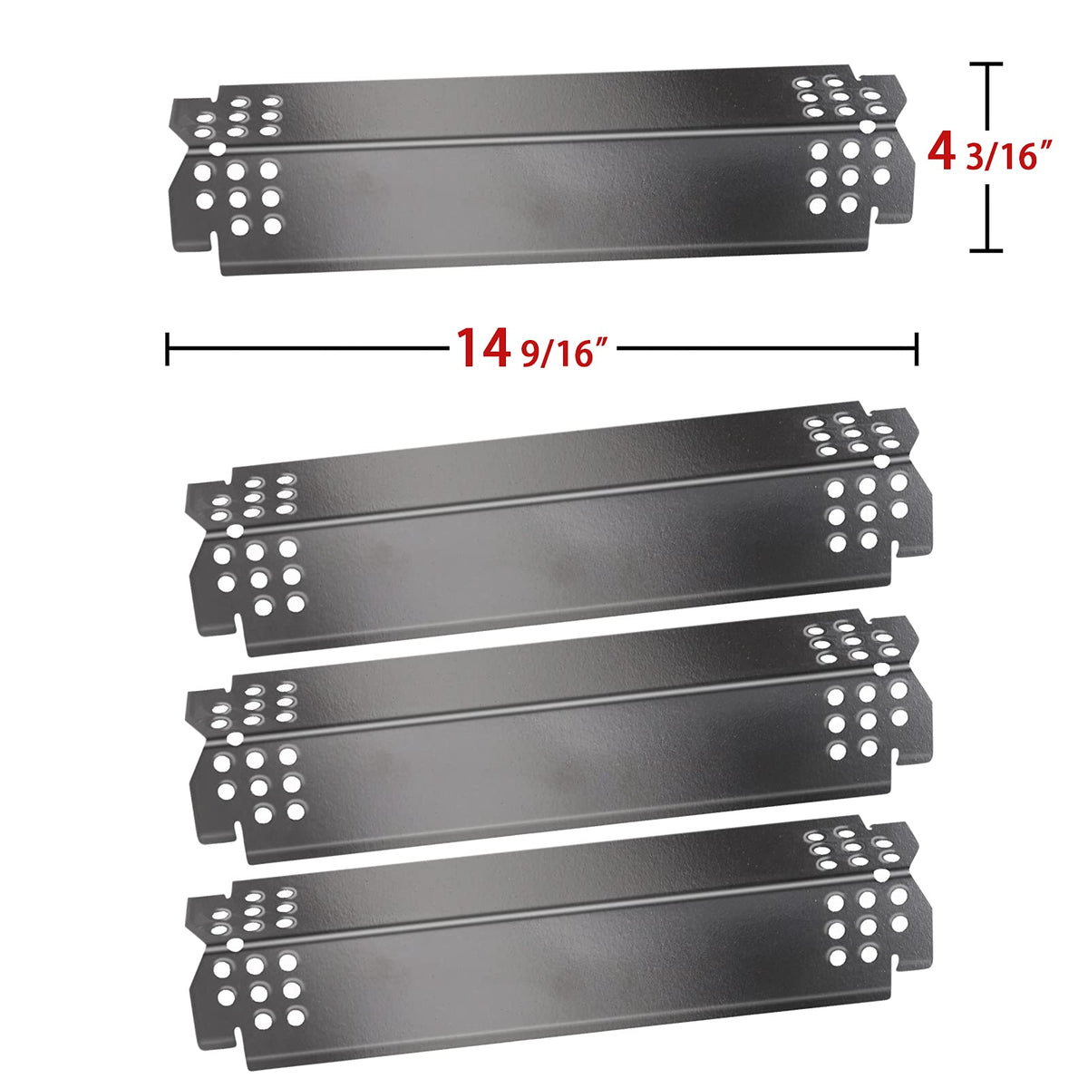 Hongso porcelain steel flame tamers provide durable replacement.