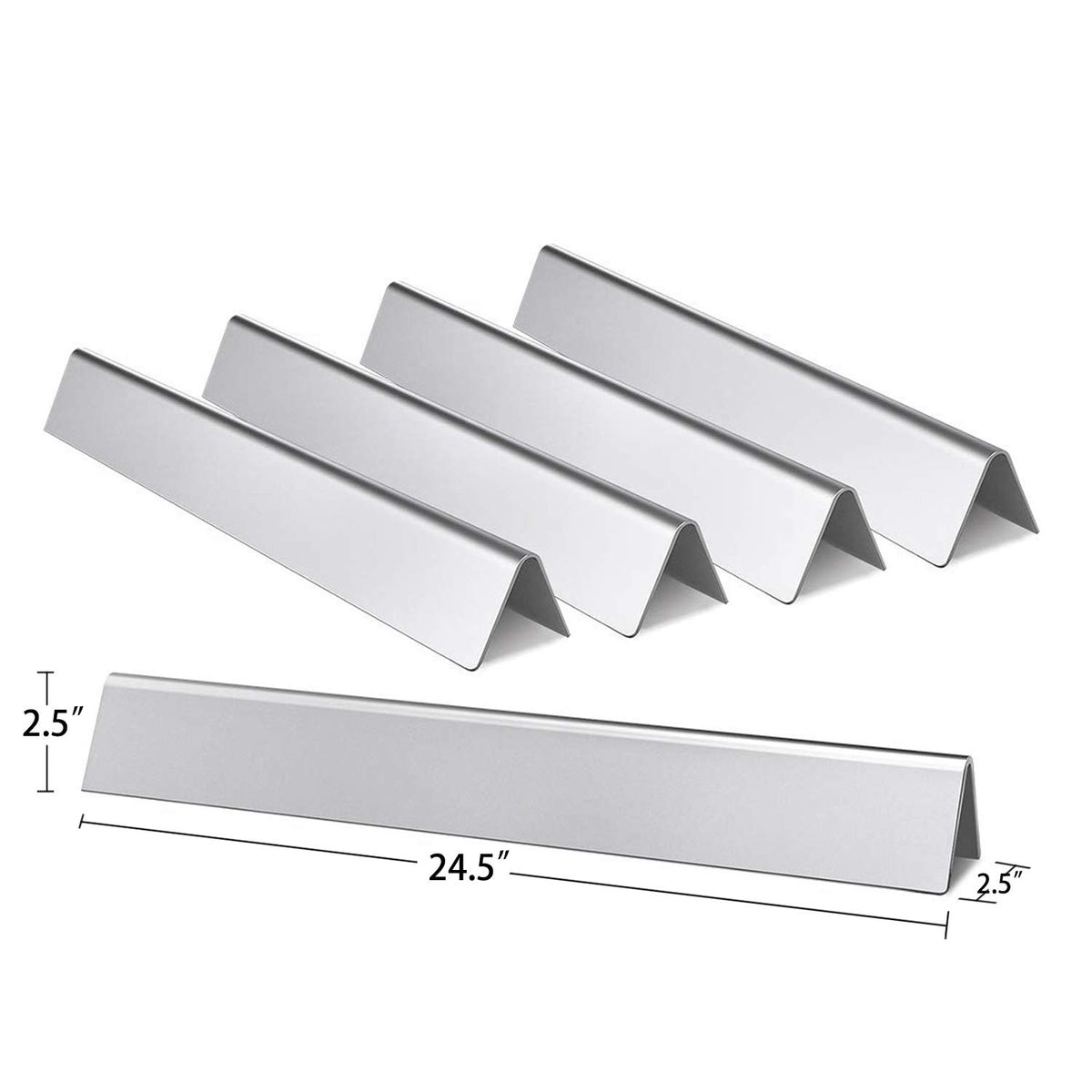 Hongso flavorizer bars side-panel fit—easy replacement for Weber Genesis 300