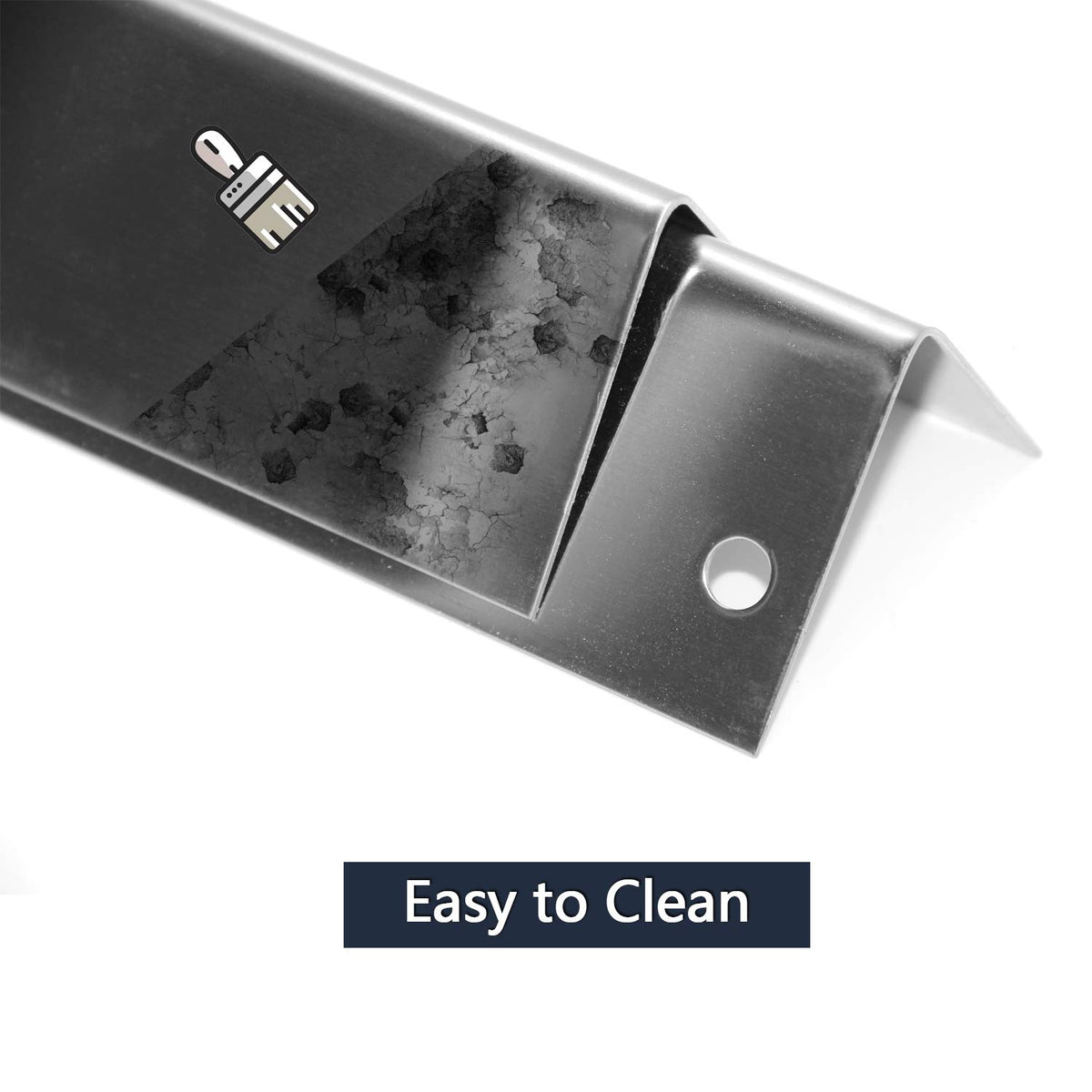Hongso flavorizer bars stainless steel close-up emphasizes rust-resistant durability for long-term use