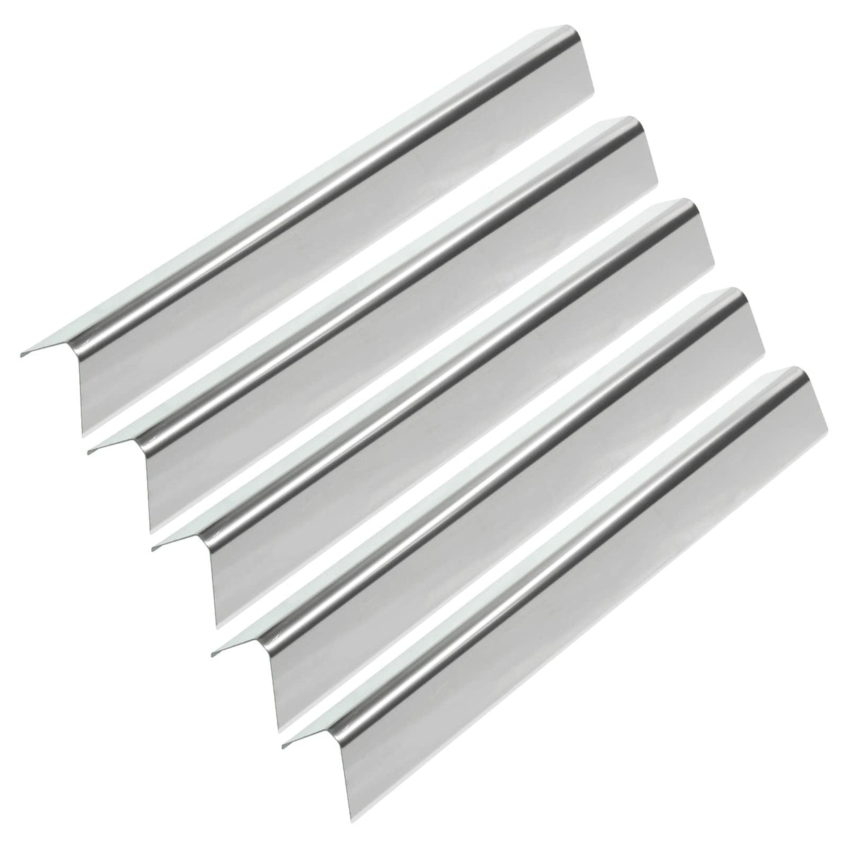 Hongso flavorizer bars front view in stainless steel for Genesis 300 series—durable replacement