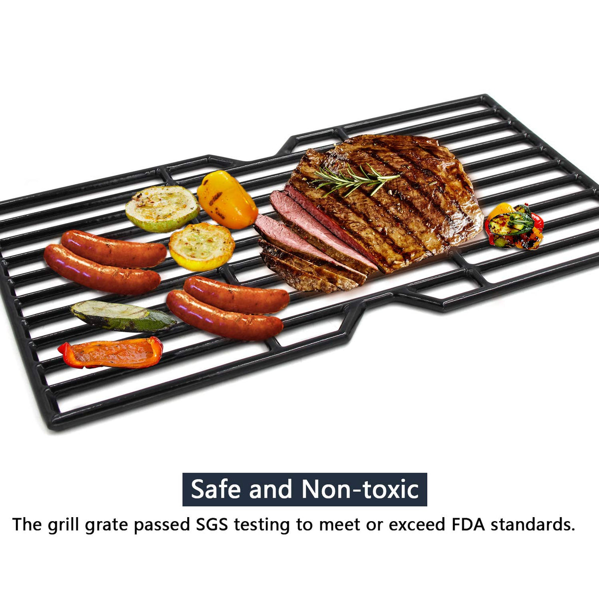 Hongso grates in action delivering sear with even heat.