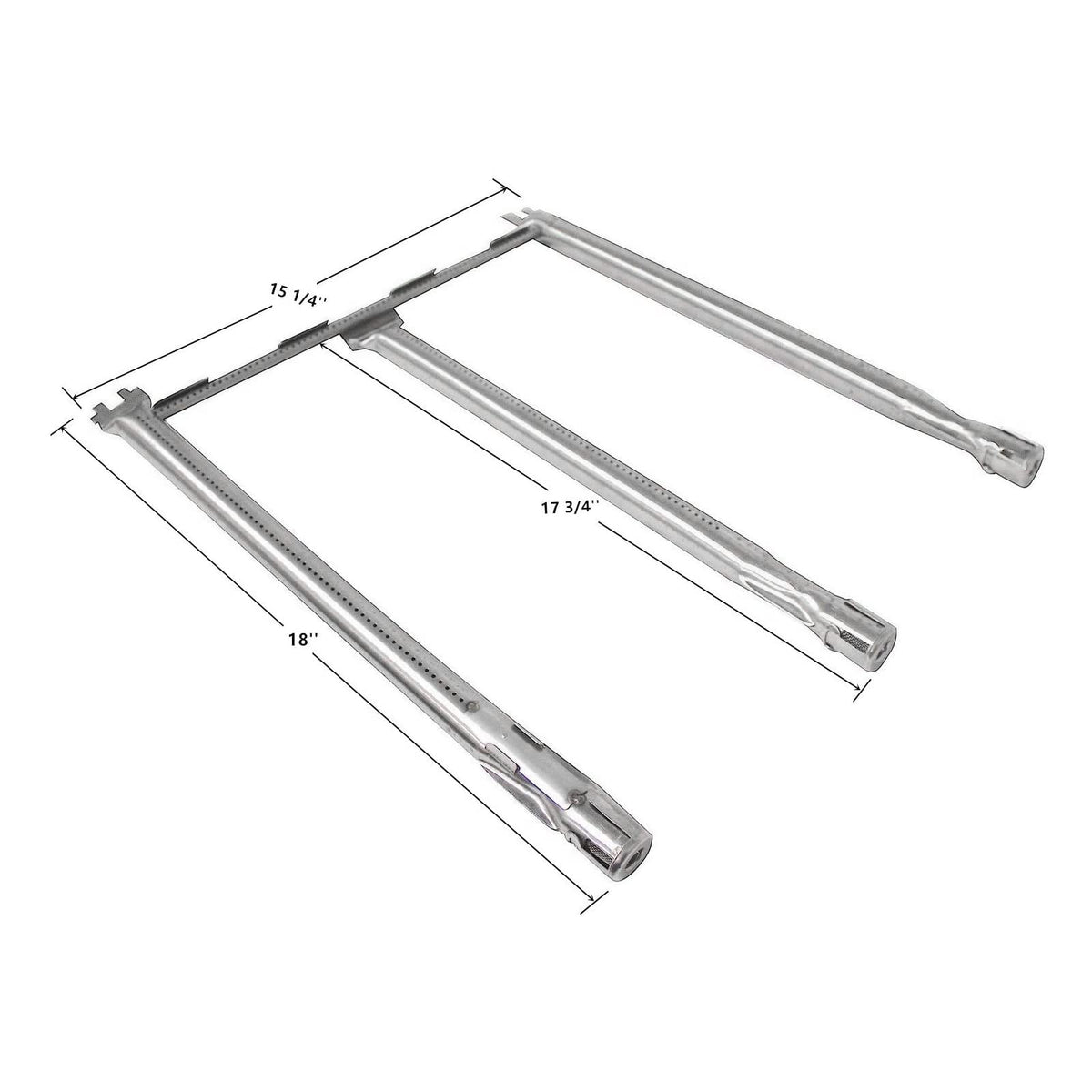 Hongso Spirit E-310 center burner tube, 17.75 inch, for balanced heat