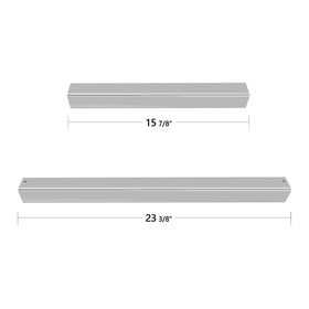 Hongso stainless steel heat plates for Weber Genesis 23-3/8 inch length for durability