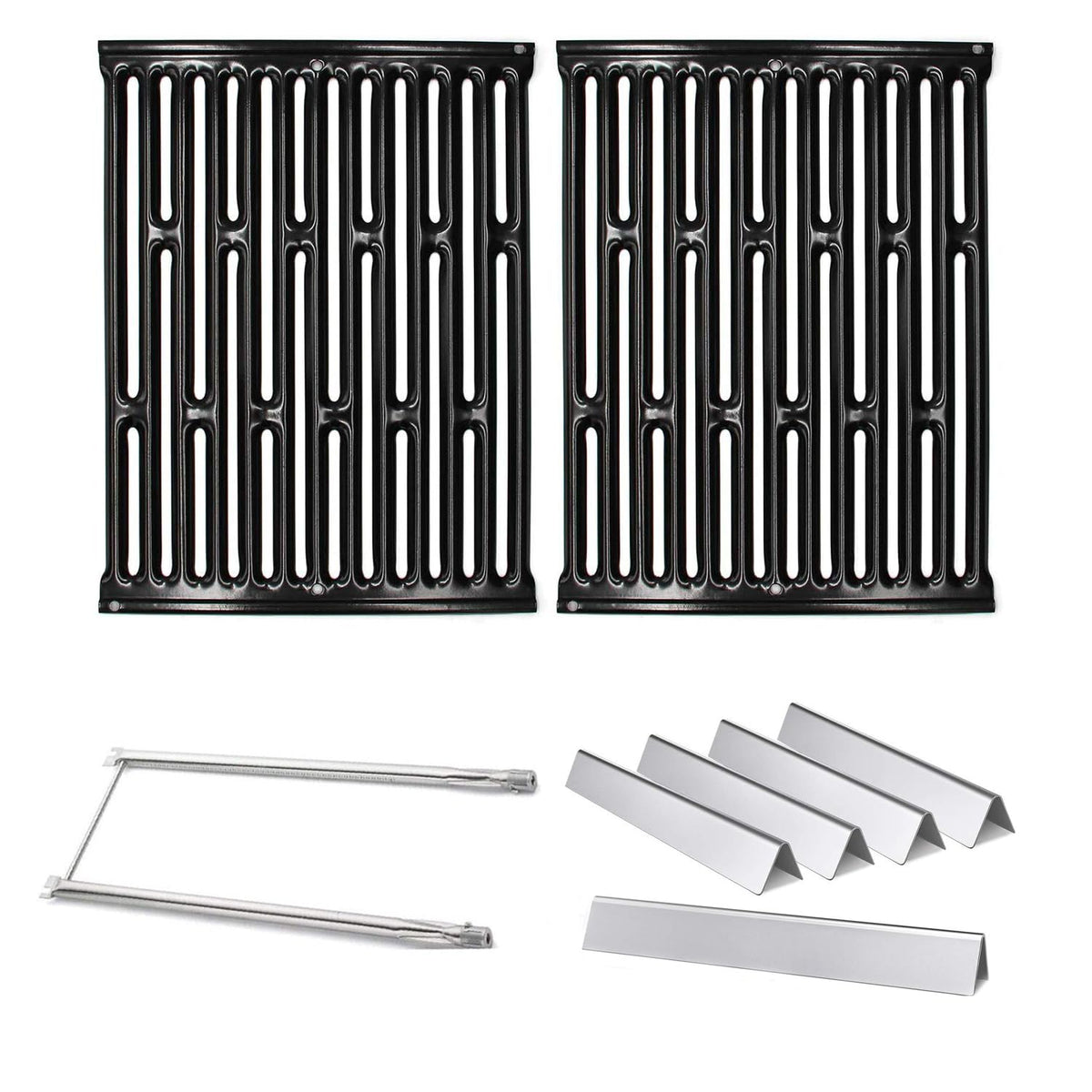 Hongso Weber Genesis Silver A cooking grates 7523 for even searing and easy cleaning