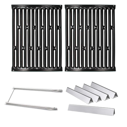 Hongso Weber Genesis Silver A cooking grates 7523 for even searing and easy cleaning