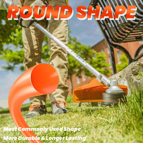 Hongvchang 0.130 inch line delivers durable, smooth cutting action.