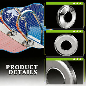 Honkador escutcheon-plate 1.9-inch fit; precise sizing for sturdy ladders.