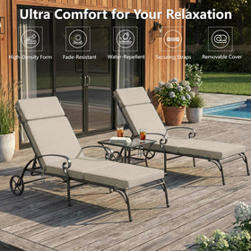 Honorbox 4-section design aligns with your body for enhanced lounge comfort.
