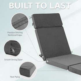 Cushion recovers shape after unpacking for quick use