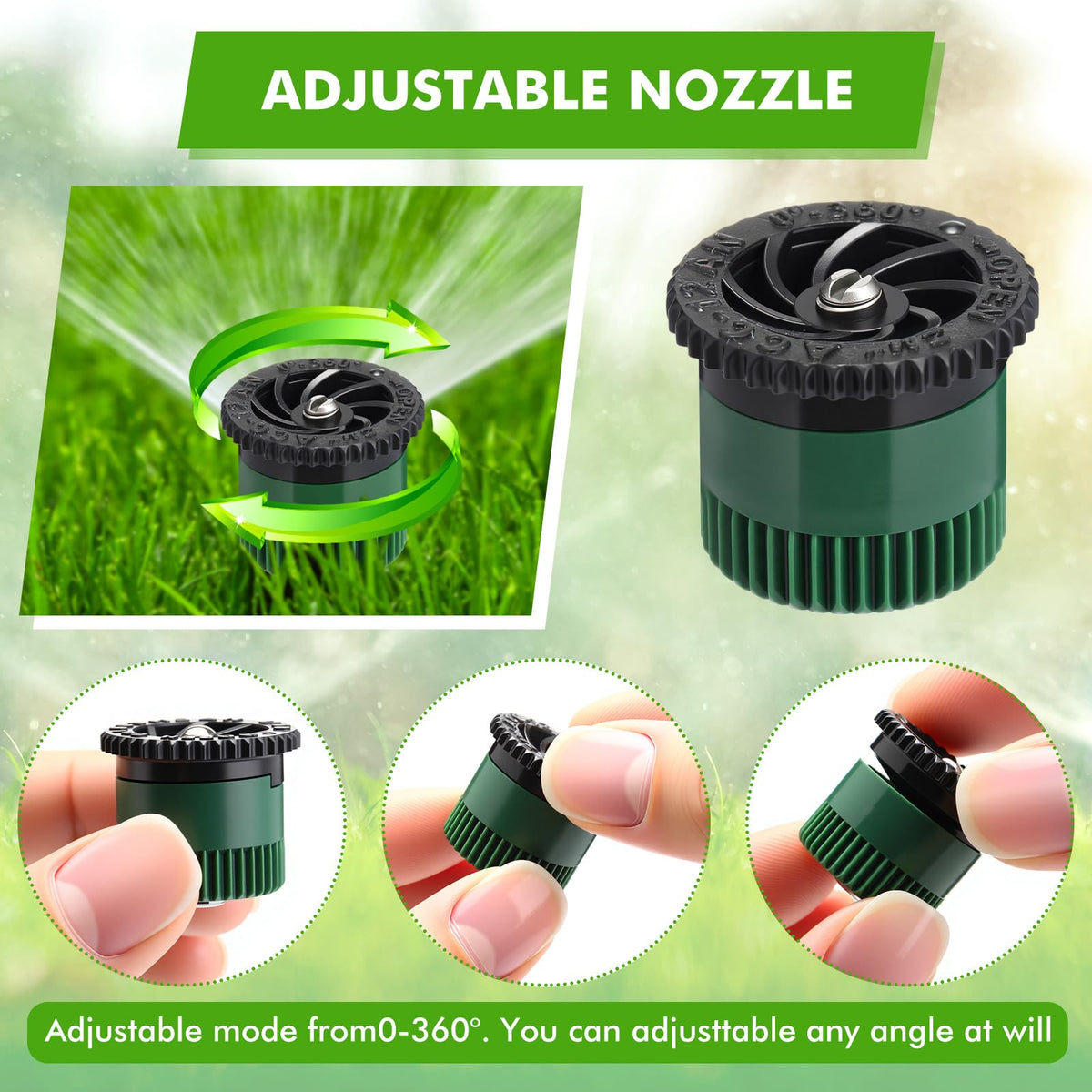 Honoson 16-piece replacement kit enables fast irrigation upgrades
