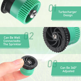 Honoson 15-van nozzle with wide spray path for large areas
