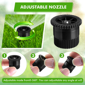 Honoson 17VAN compact design fits tight irrigation spaces.