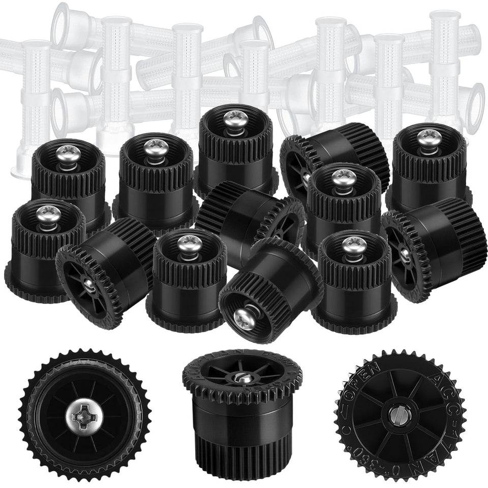 Honoson 17VAN sprinkler head front view highlights compact, easy-to-replace design.