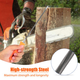Honoson 1/5 inch file handles heavy-duty chain edge restoration with reliability.