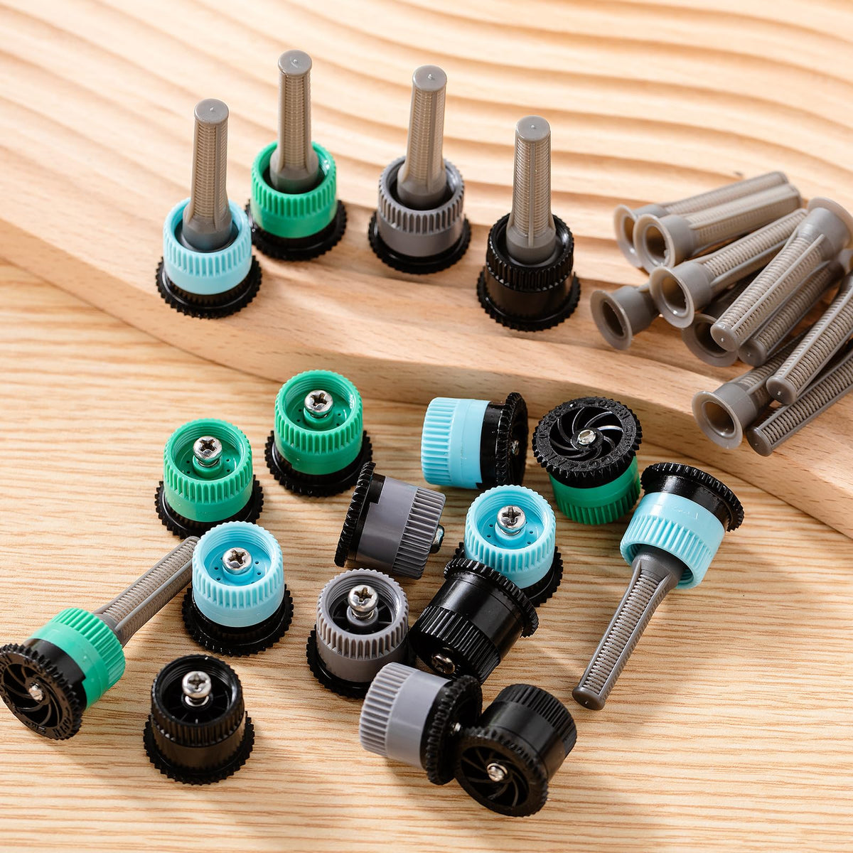 Honoson heads compatible with Rain Bird, Hunter, Orbit systems