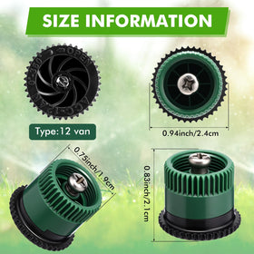 Honoson pop-up sprinkler head ready for quick installation and reliable coverage