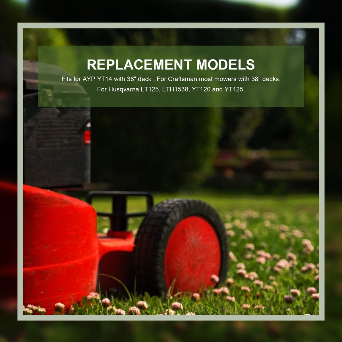 Honoyam 193214 belt offers long-lasting performance under tough mowing tasks.