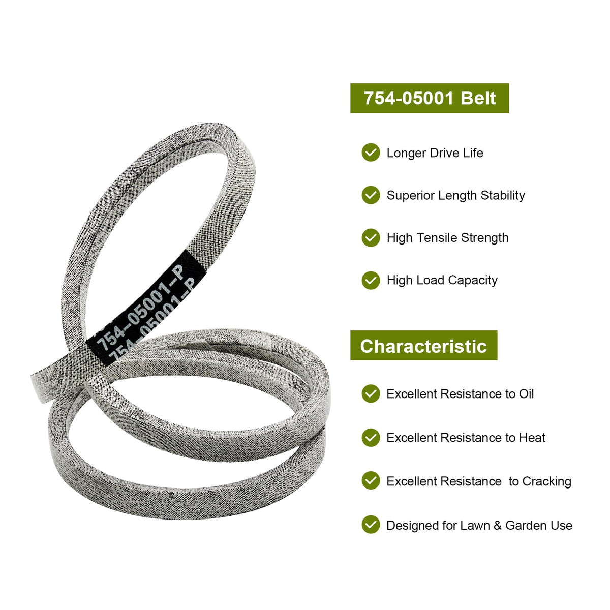 Honoyam belt for Cub Cadet CC30 and mini riders ensures reliable engagement