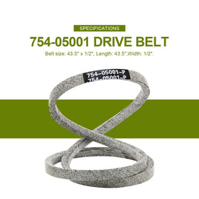 Honoyam replacement belt for OEM 754-05001/954-05001 ensures easy installation