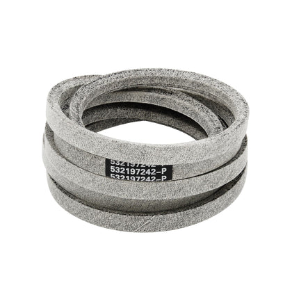 Honoyam mower deck belt front view, durable replacement for 48-inch decks.