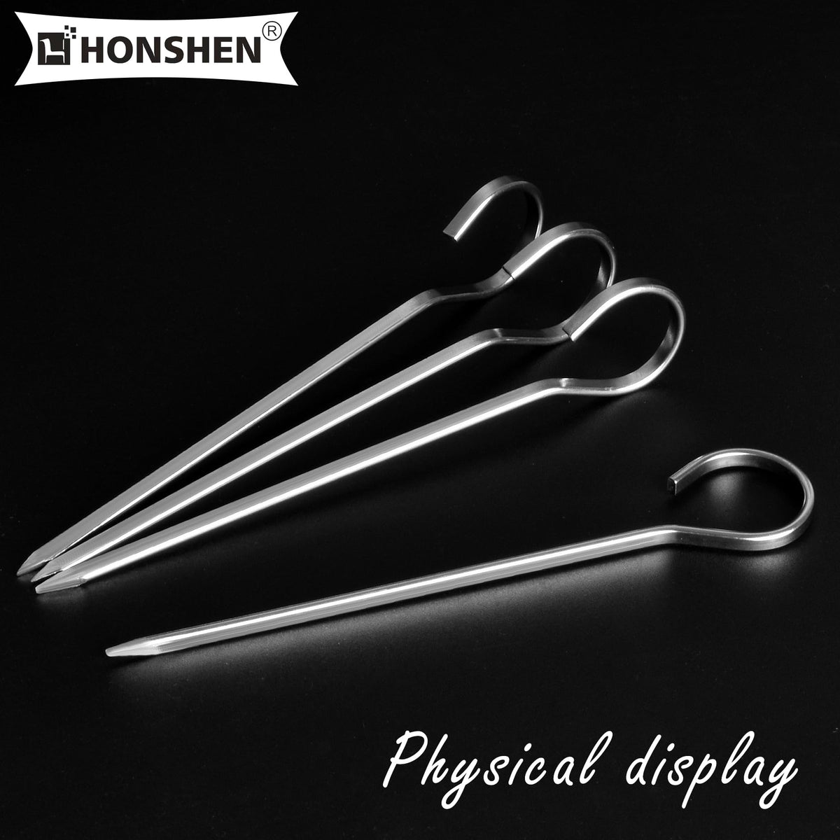 HONSHEN 304 stainless baking rods offer durable, reusable skewers