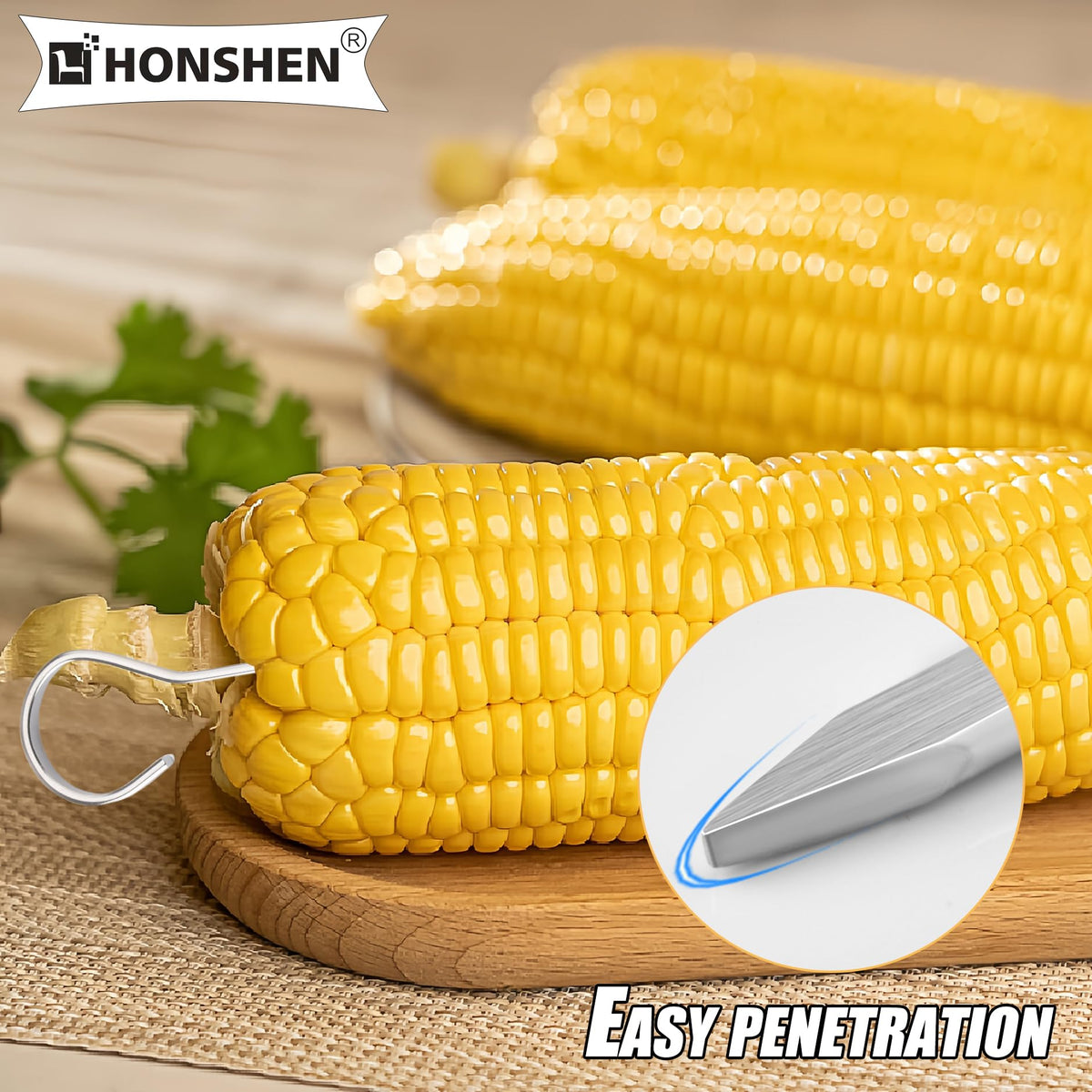 HONSHEN mini flat skewers ideal for small bite portions