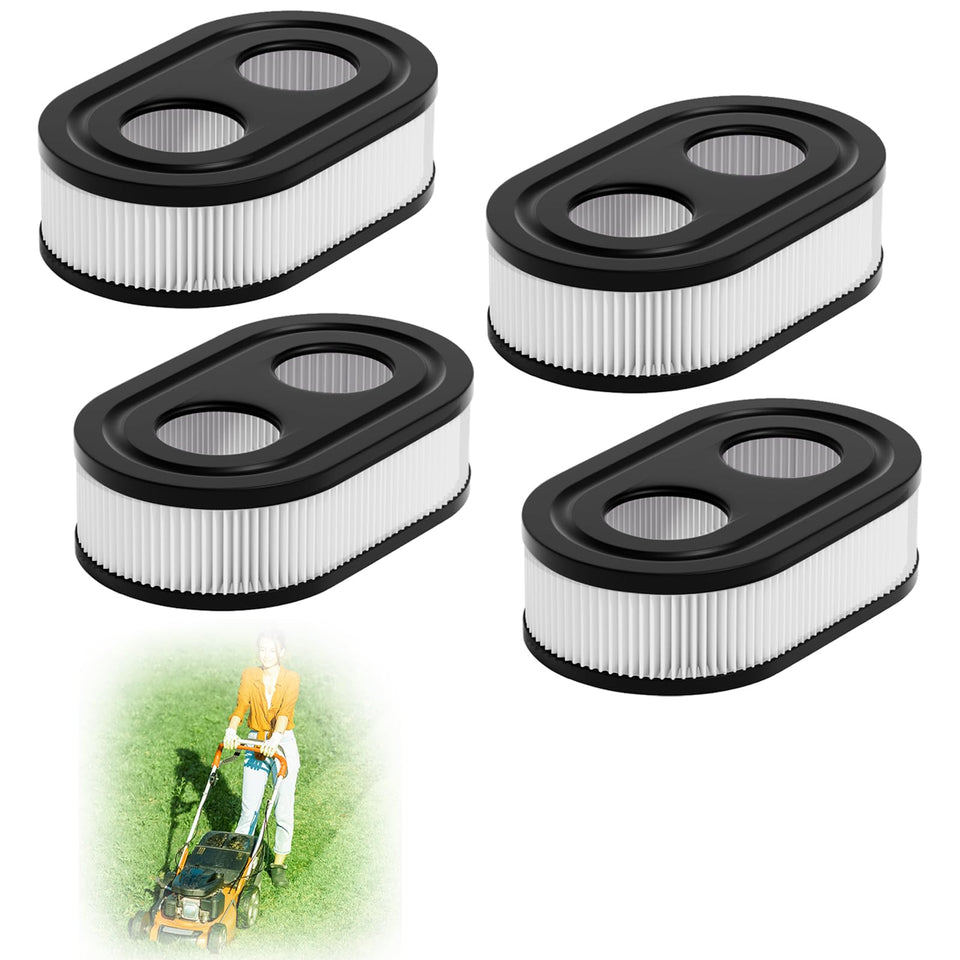 HONSNKS 4pc air filter kit showing compatibility with 593260 and 798452 models for easy replacement