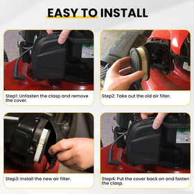 HONSNKS pack of 4 air filters ready for maintenance stock