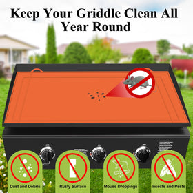 HONSREO premium silicone resists heat and staining for durable outdoor use.