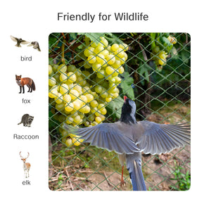 Honsundy easy-installation netting simplifies garden setup