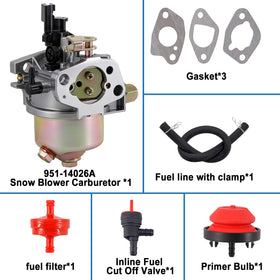 HOOAI carburetor for Troy-Bilt Storm 2620 ensures steady performance in cold conditions.