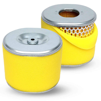 HOODELL 2-pack air filter for Honda GX240 GX270 with 17210-ZE2-505 compatibility and protection