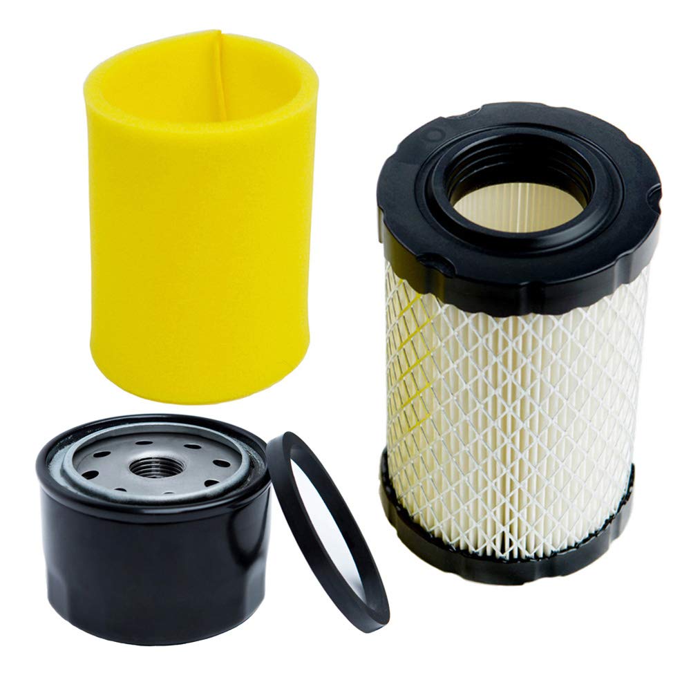 HOODELL oil filter 696854 close-up highlighting sturdy canister for reliable filtration.