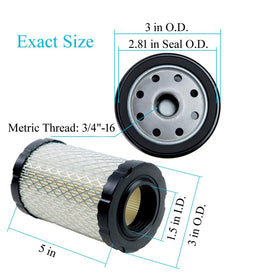 HOODELL factory-tested quality badge emphasizes OEM-standard filtration and reliable performance.